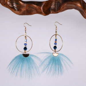 Baby Blue Caribou Earrings